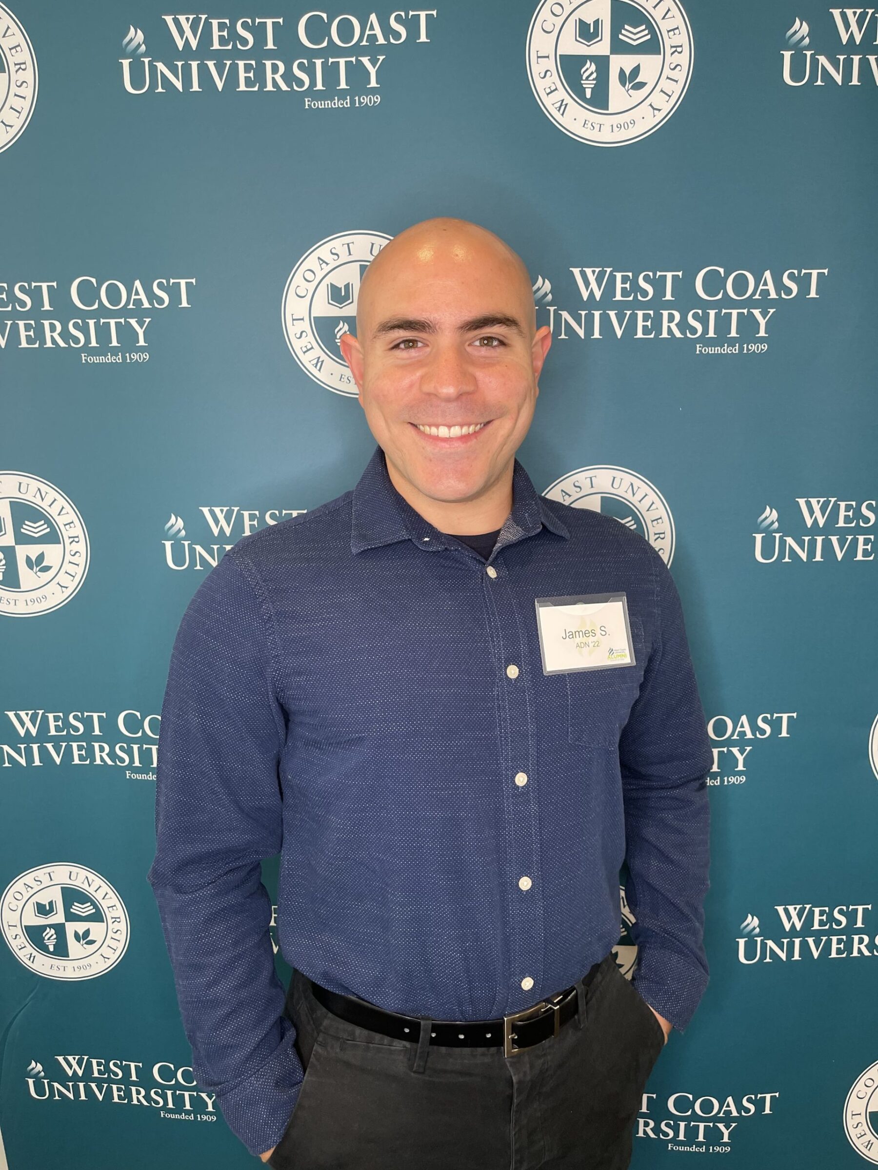 WCU ADN graduate James Suro.