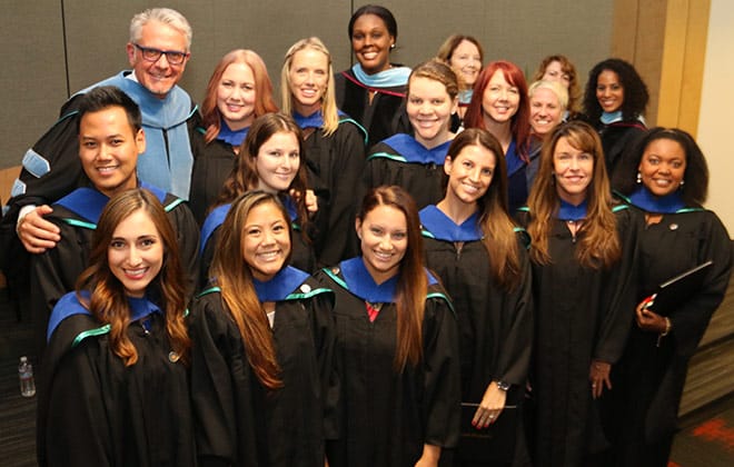 WCU’s First MSOT Cohort Receives Graduation Hoods
