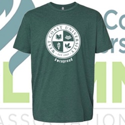 <strong>Dark Green #wcuproud Tee</strong><br>Suggested Donation: $12.00