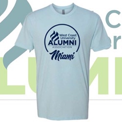 <strong>WCU - Blue Miami Alumni Tee</strong><br>Suggested Donation: $12.00