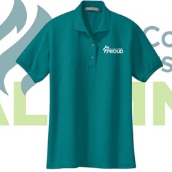 <strong>Teal Proud Polo</strong><br>Suggested Donation: $29.00