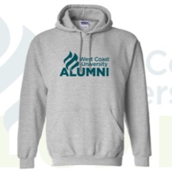 <strong>Light Grey Alumni Hoodie *ONLY SMALLS AVAILABLE*</strong><br>Suggested Donation: $35.00
