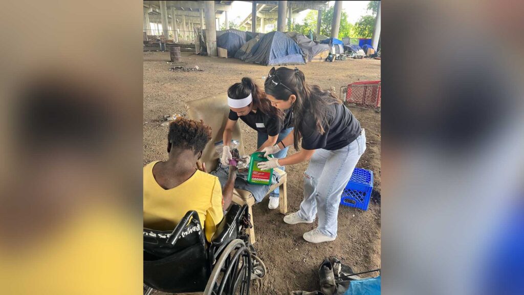 WCU-Texas Nursing Students Have ‘Humbling Experience’ Serving Dallas Homeless