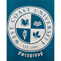 <strong>Teal #wcuproud Tee</strong> – Suggested Donation: $12.00