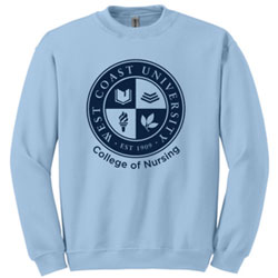 <strong>Baby Blue CON Crewneck</strong> – Suggested Donation: $25.00