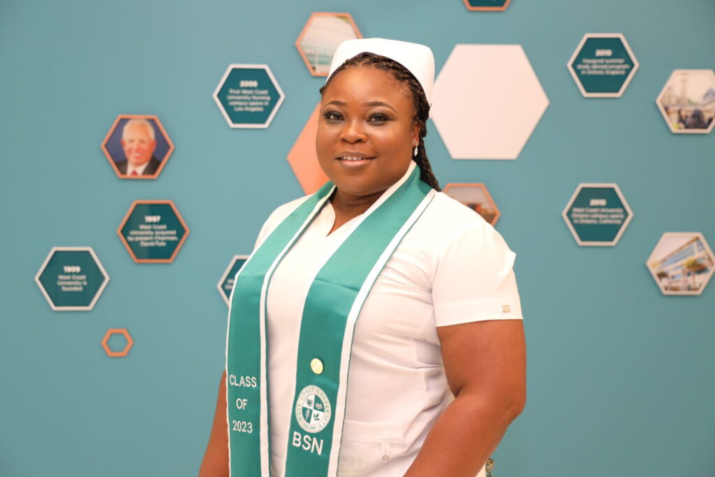Fulfilling a Calling: Amarachukwu E.’s Path to Nursing as a WCU-TX Alumna