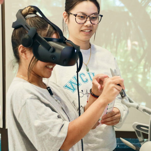 Anatomy Lessons Using VR Headsets