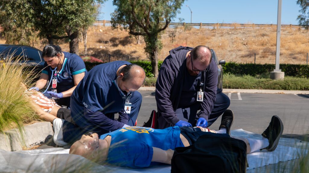 West Coast University-Ontario Students Take on Mass Casualty Simulation 